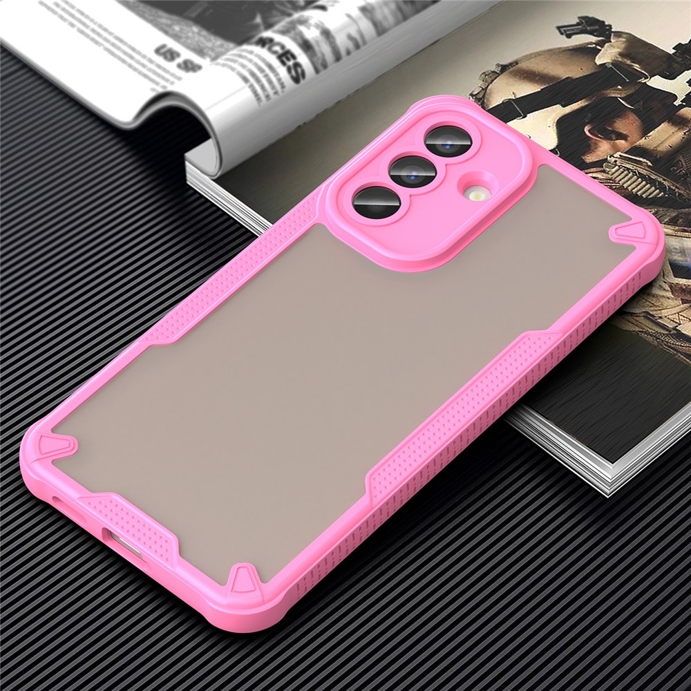 Fagyasztott tartós borítás Samsung Galaxy A57 5G készülékhez - rózsaszín