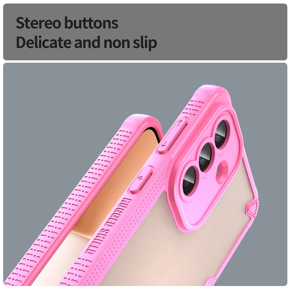 Fagyasztott tartós borítás Samsung Galaxy A57 5G készülékhez - rózsaszín