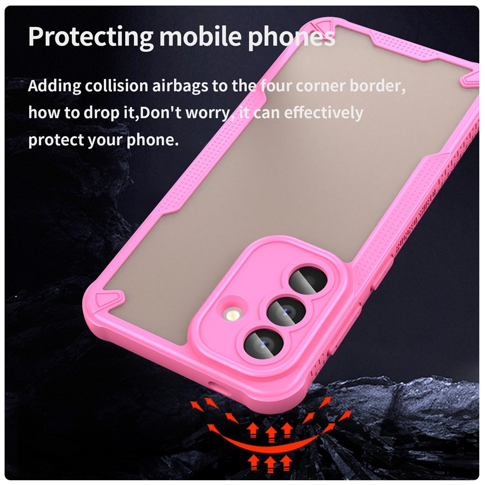 Fagyasztott tartós borítás Samsung Galaxy A57 5G készülékhez - rózsaszín