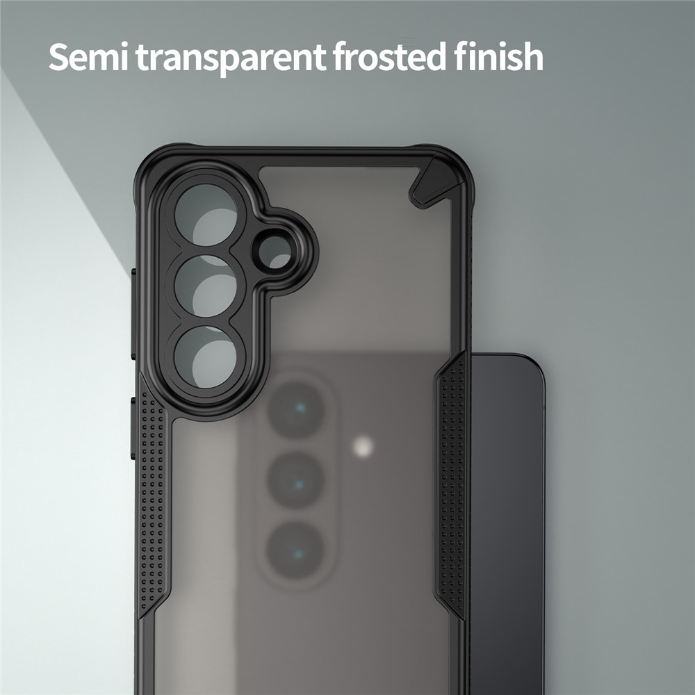 Fagyasztott tartós borítás Samsung Galaxy S26 készülékhez - fekete