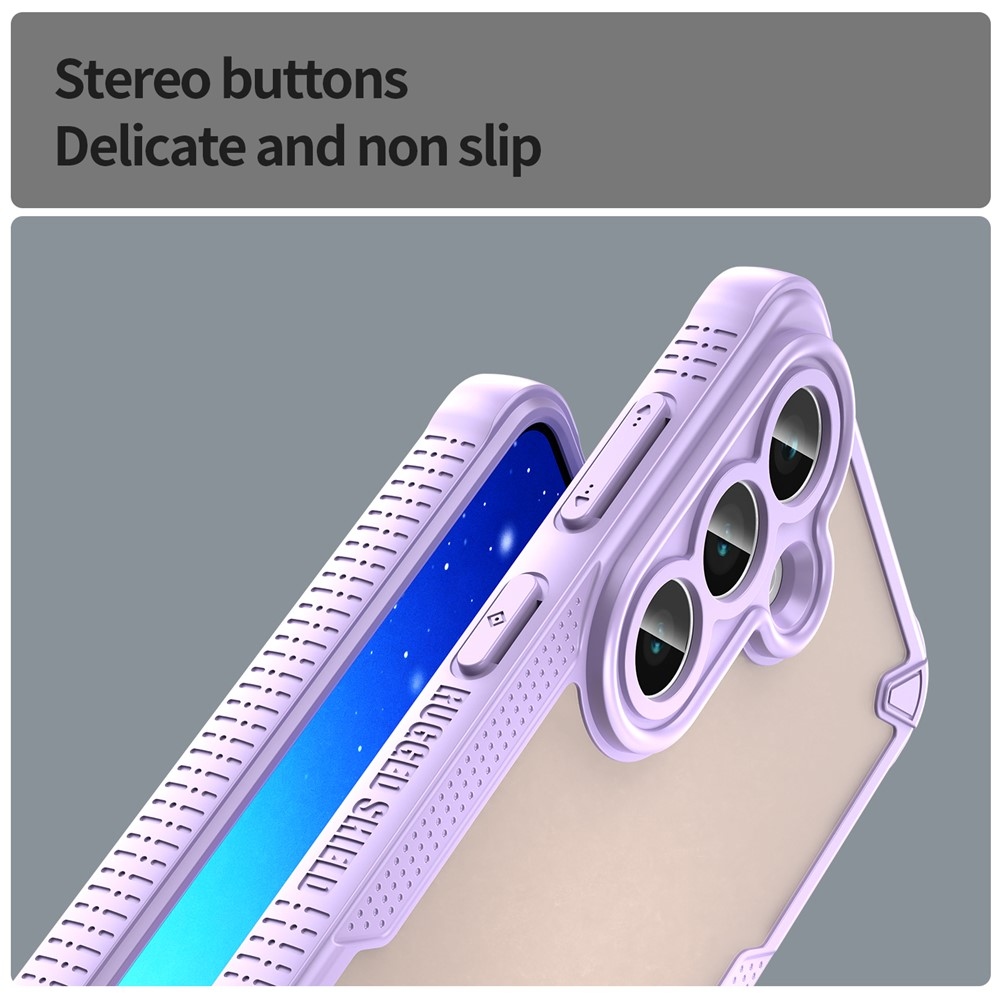 Fagyasztott tartós borítás Samsung Galaxy S26 készülékhez - lila