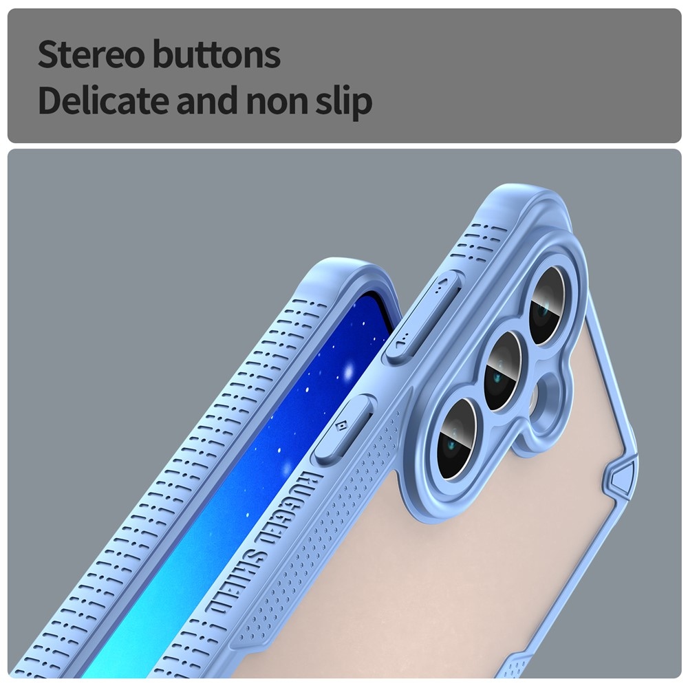 Fagyasztott tartós borítás Samsung Galaxy S26 készülékhez - kék