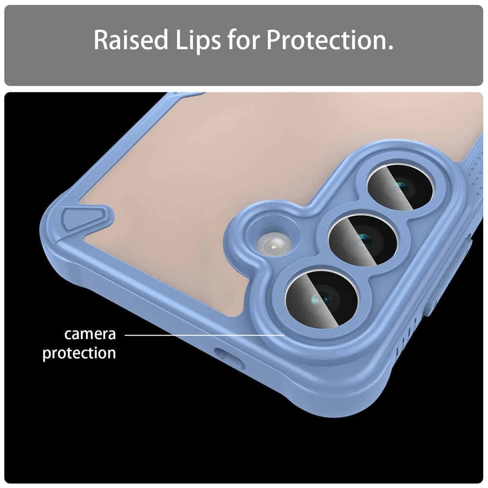 Fagyasztott tartós borítás Samsung Galaxy S26 készülékhez - kék