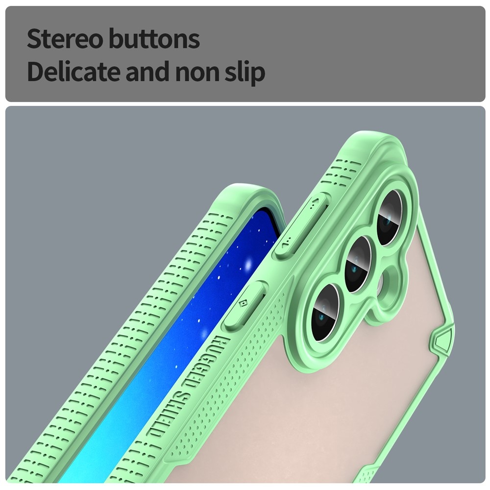Fagyasztott tartós borítás Samsung Galaxy S26 készülékhez - zöld