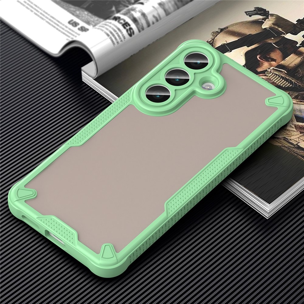 Fagyasztott tartós borítás Samsung Galaxy S26 készülékhez - zöld