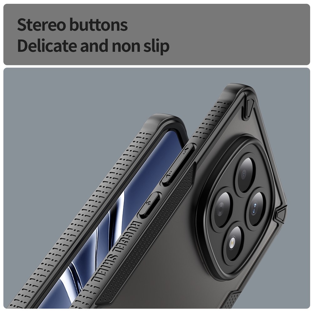 Fagyasztott tartós borítás Xiaomi Poco M8 5G/Redmi Note 15 5G/Note 15 4G - fekete