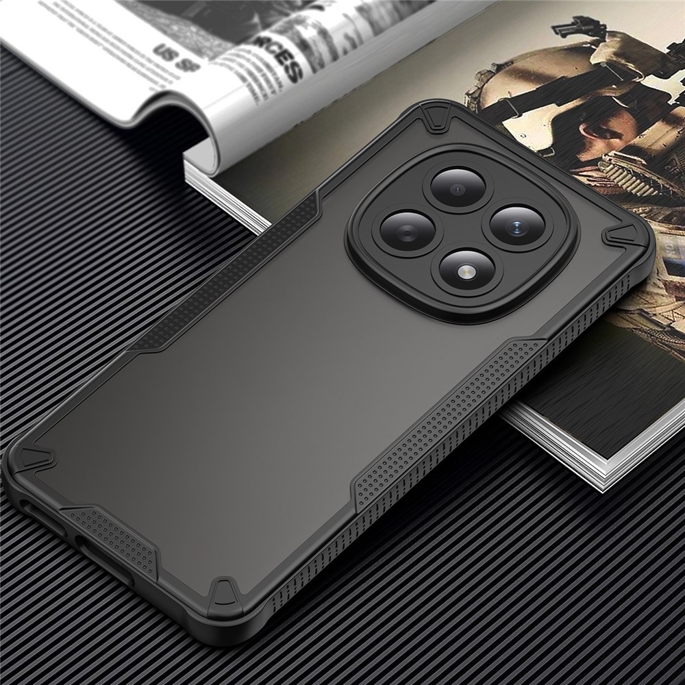 Fagyasztott tartós borítás Xiaomi Poco M8 5G/Redmi Note 15 5G/Note 15 4G - fekete