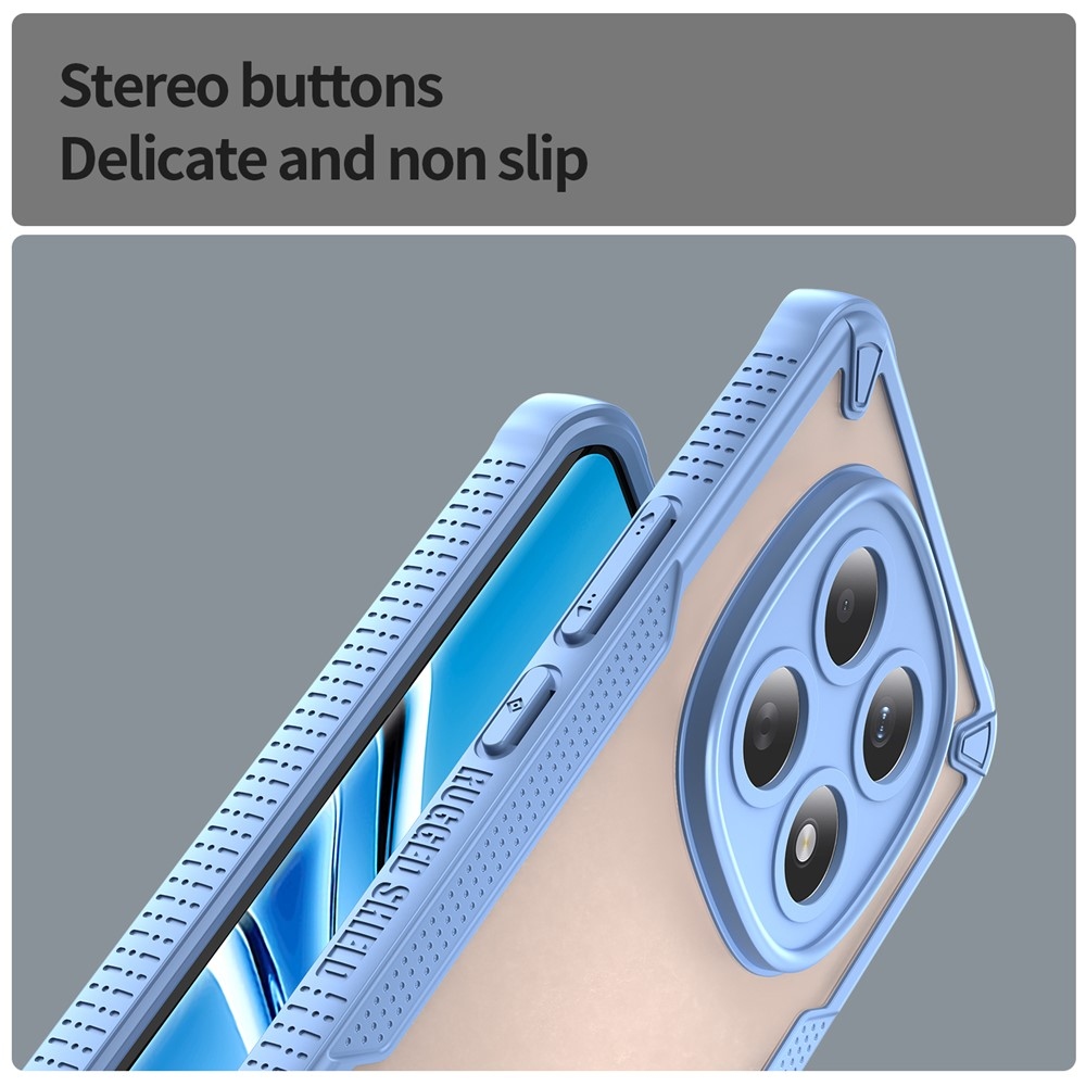 Fagyasztott tartós borítás Xiaomi Poco M8 5G/Redmi Note 15 5G/Note 15 4G - kék