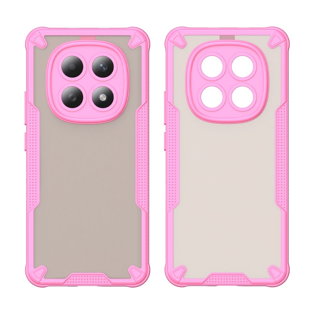 Fagyasztott tartós borítás Xiaomi Poco M8 5G/Redmi Note 15 5G/Note 15 4G - rózsaszínű