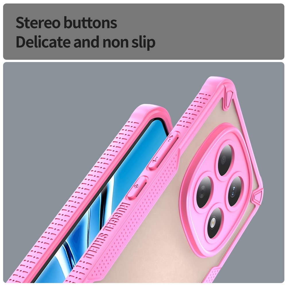 Fagyasztott tartós borítás Xiaomi Poco M8 5G/Redmi Note 15 5G/Note 15 4G - rózsaszínű