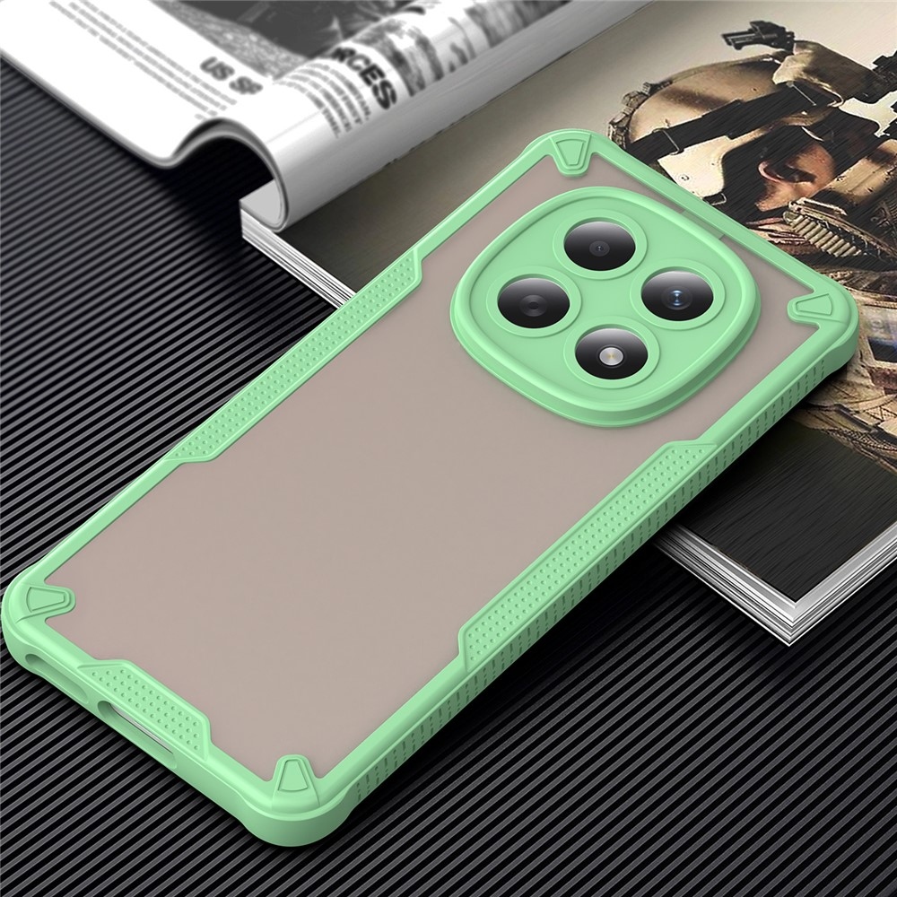 Fagyasztott tartós borító Xiaomi Poco M8 5G/Redmi Note 15 5G/Note 15 4G - zöld