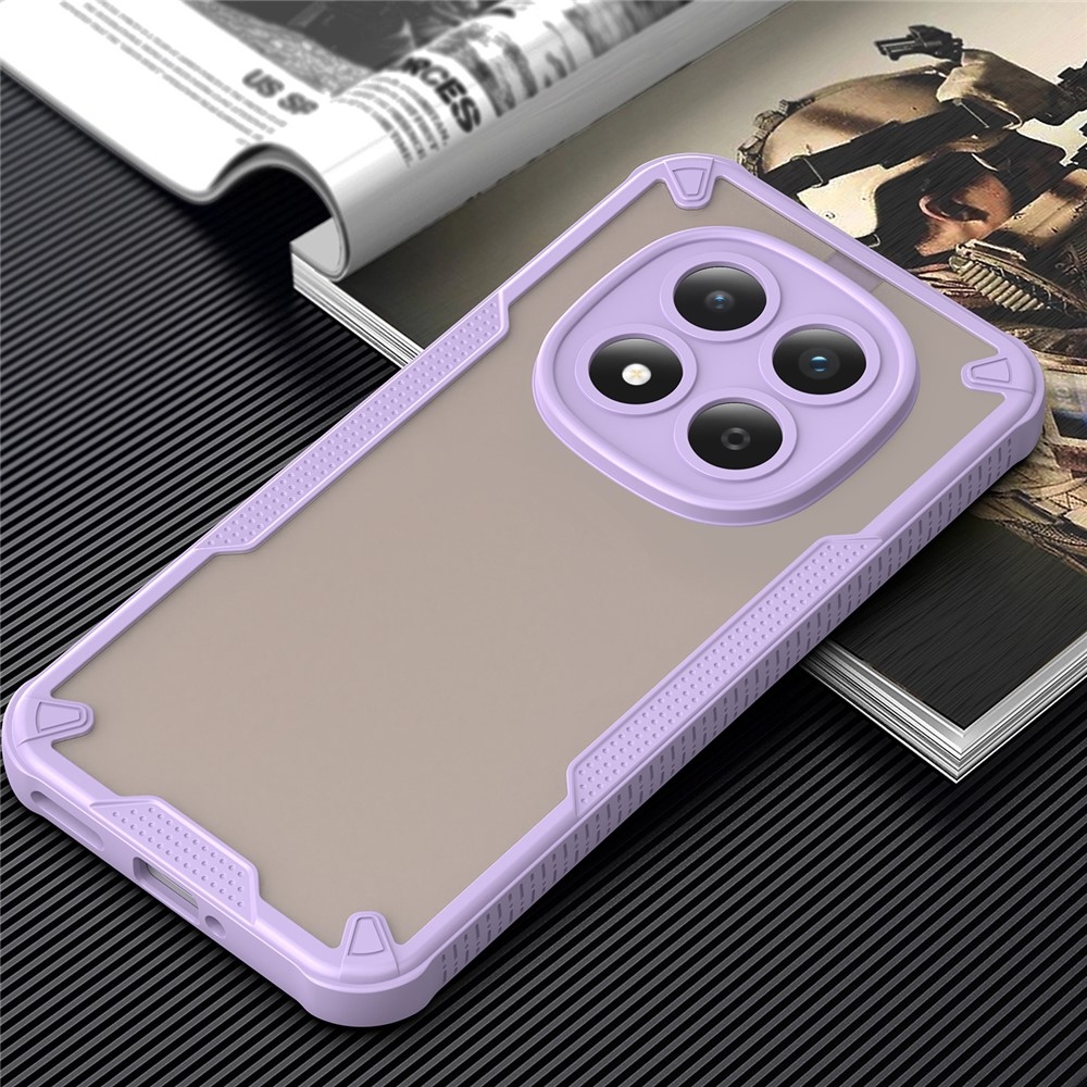 Fagyasztott tartós borító Xiaomi Redmi Note 15 Pro 5G - lila