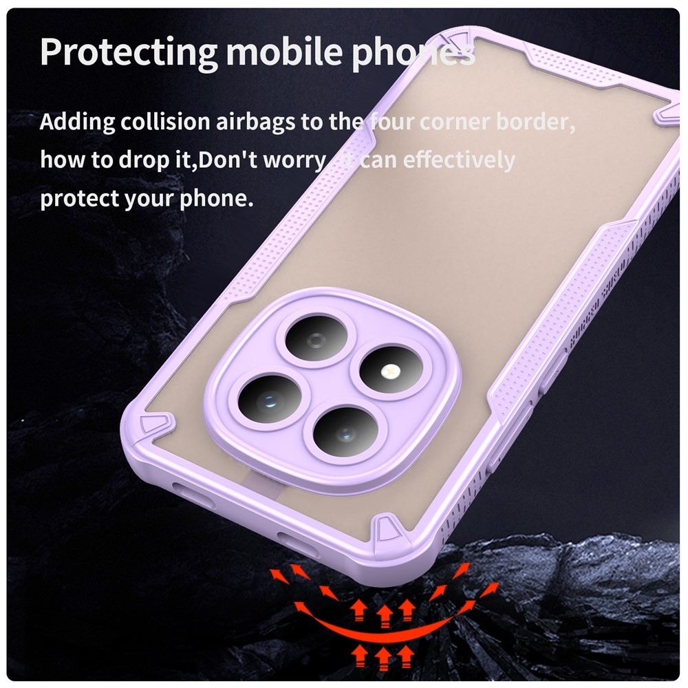 Fagyasztott tartós borító Xiaomi Redmi Note 15 Pro 5G - lila