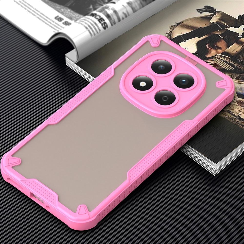 Fagyasztott tartós borító Xiaomi Redmi Note 15 Pro 5G - rózsaszínű