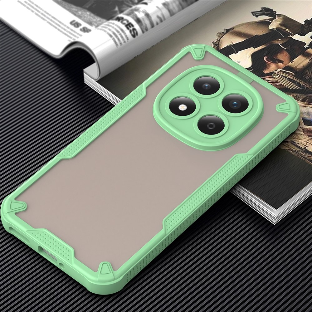 Fagyasztott tartós borító Xiaomi Redmi Note 15 Pro 5G - zöld