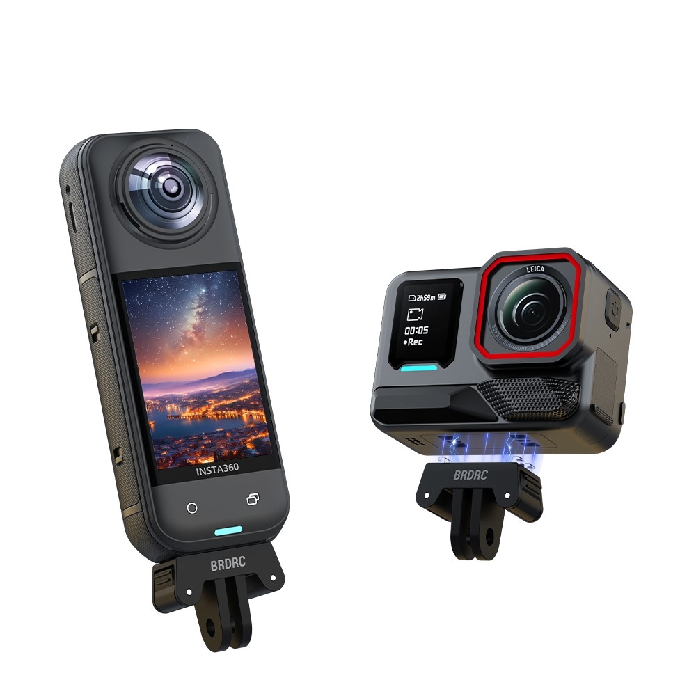 BRDRC mágneses gyorskioldó adapter Insta360 Ace Pro és Ace Pro 2 készülékekhez