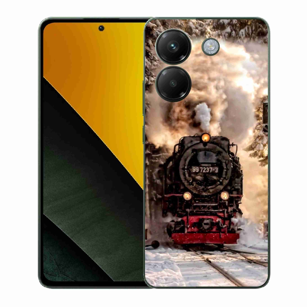 Gél borítás mmCase a Xiaomi Poco M7 Pro 5G számára - vonat