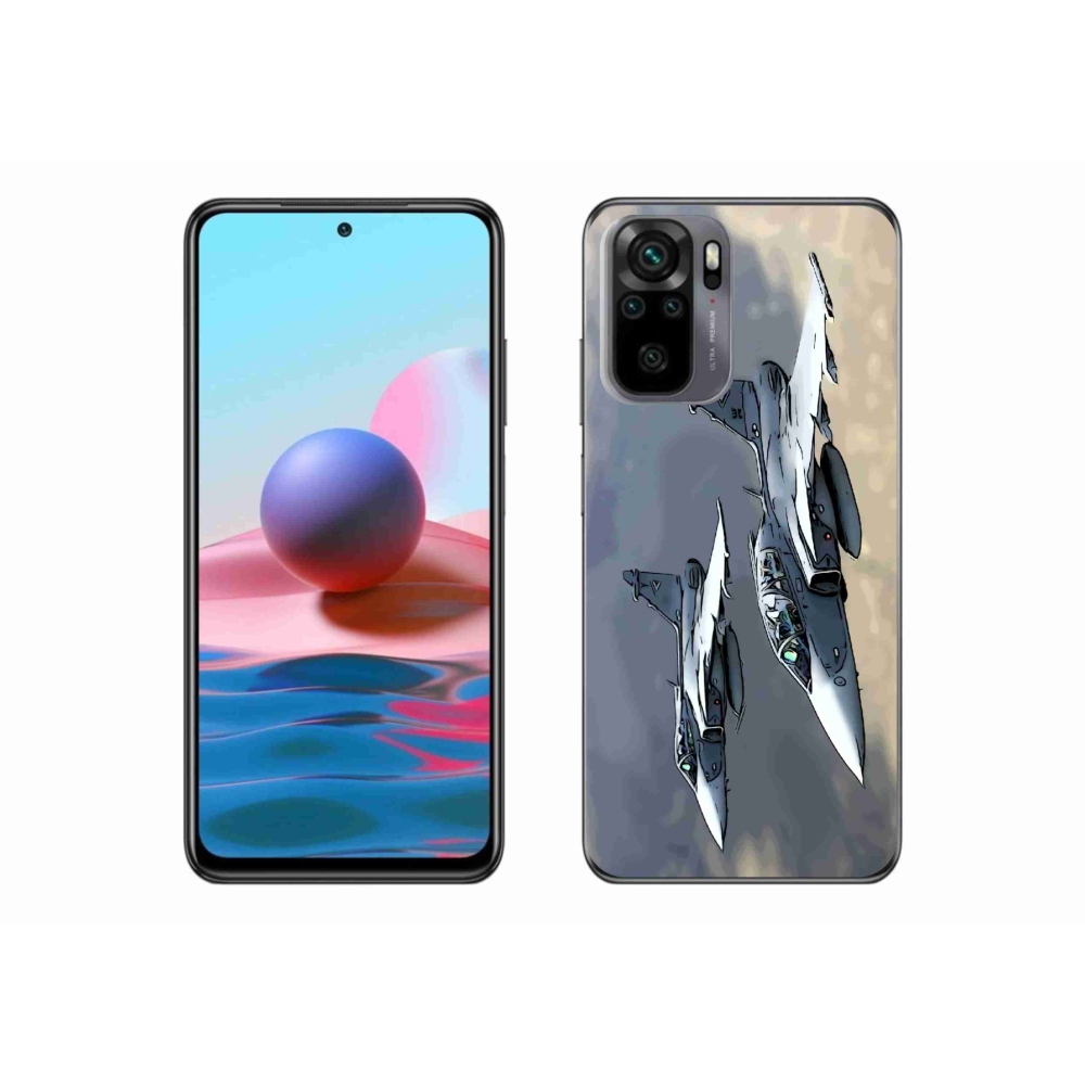 Gél borítás mmCase a Xiaomi Poco M5s számára - vadászgépek