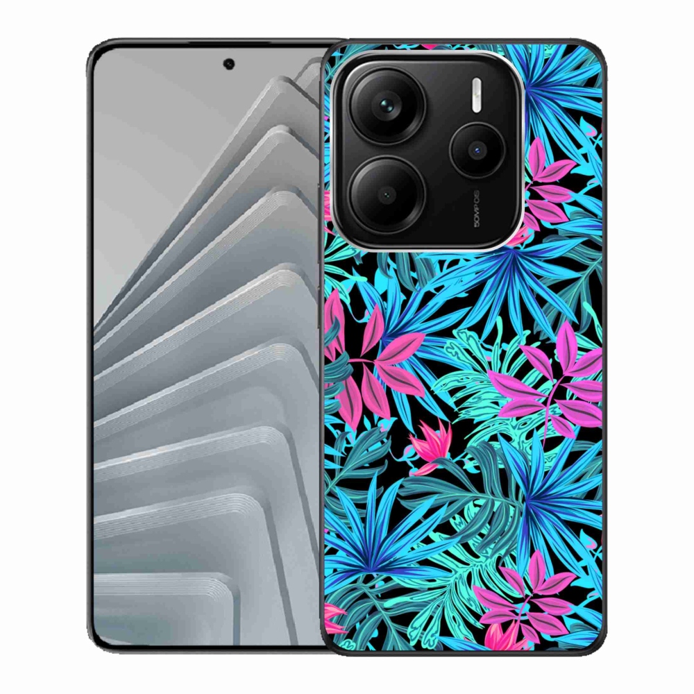 Gél borító mmCase a Xiaomi Redmi Note 14 5G számára - virágok 3