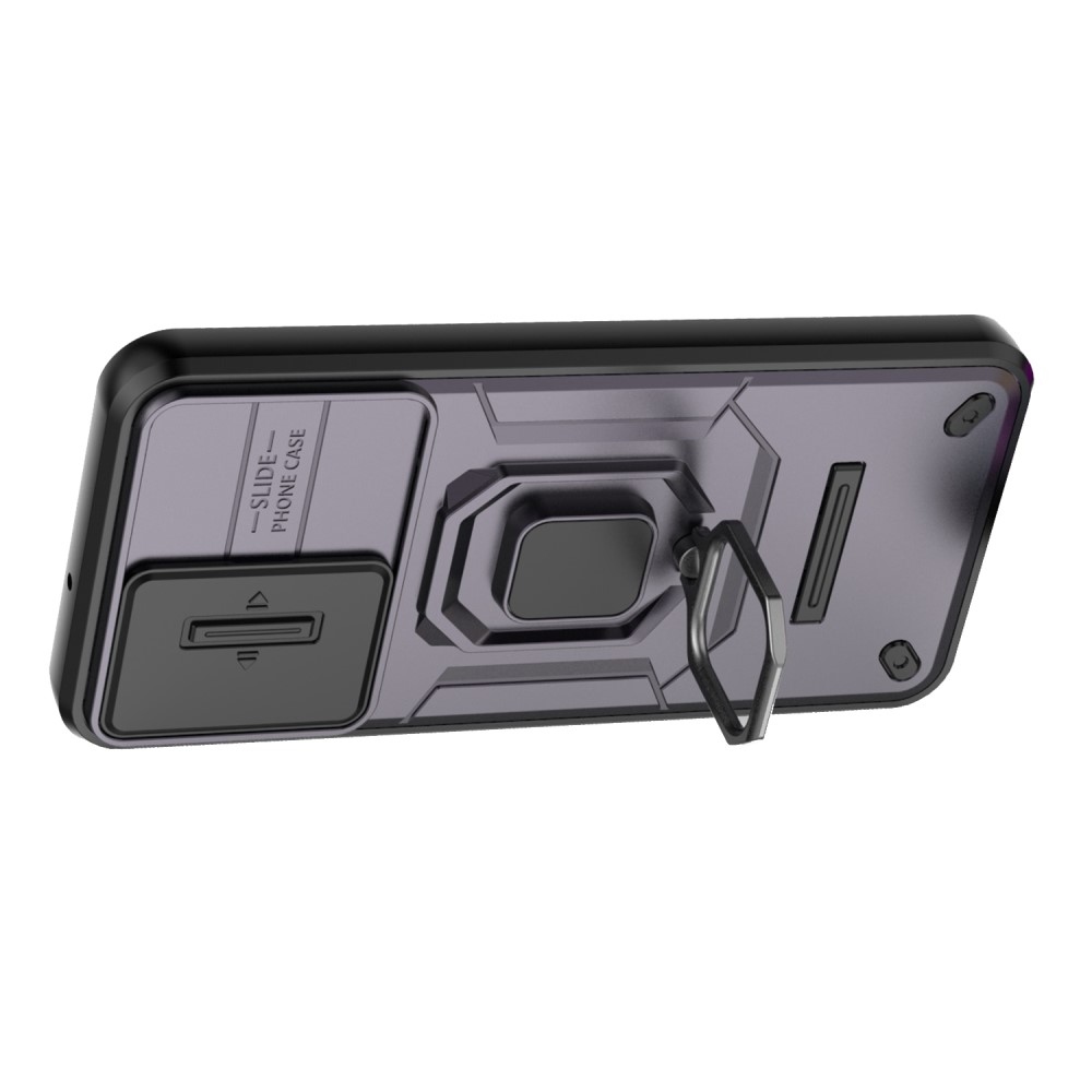 Lencseálló hibrid borítás a Samsung Galaxy M15 5G készülékre - lila