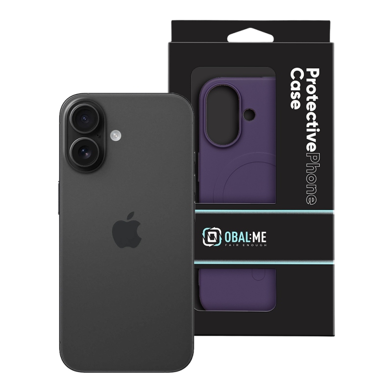 TOK: ME MagNetix Sculpt tok az Apple iPhone 16-hoz, szilva-lila