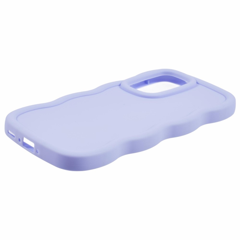 Hullám tartós zselés tok Samsung Galaxy A36 5G/A56 5G - lila