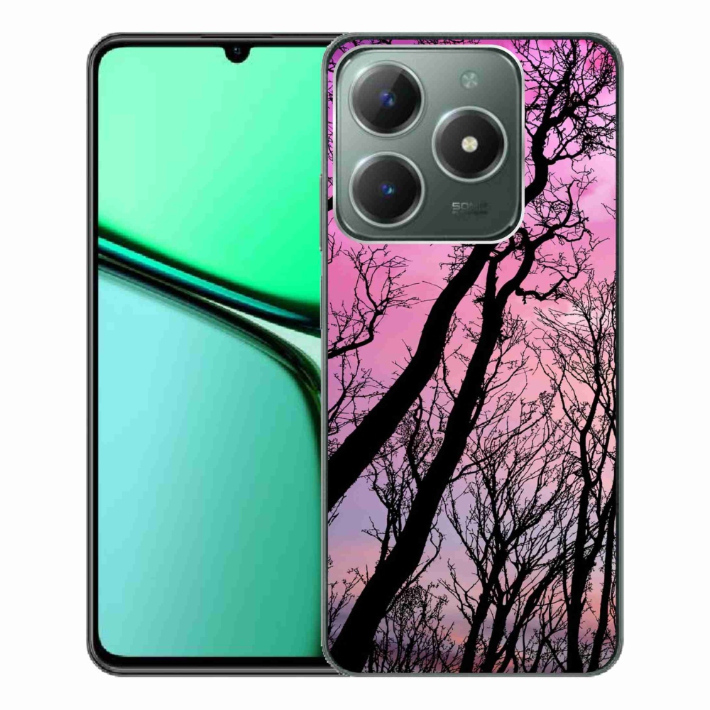 Gél tok mmCase a Realme C61 készülékhez - kidőlt fák