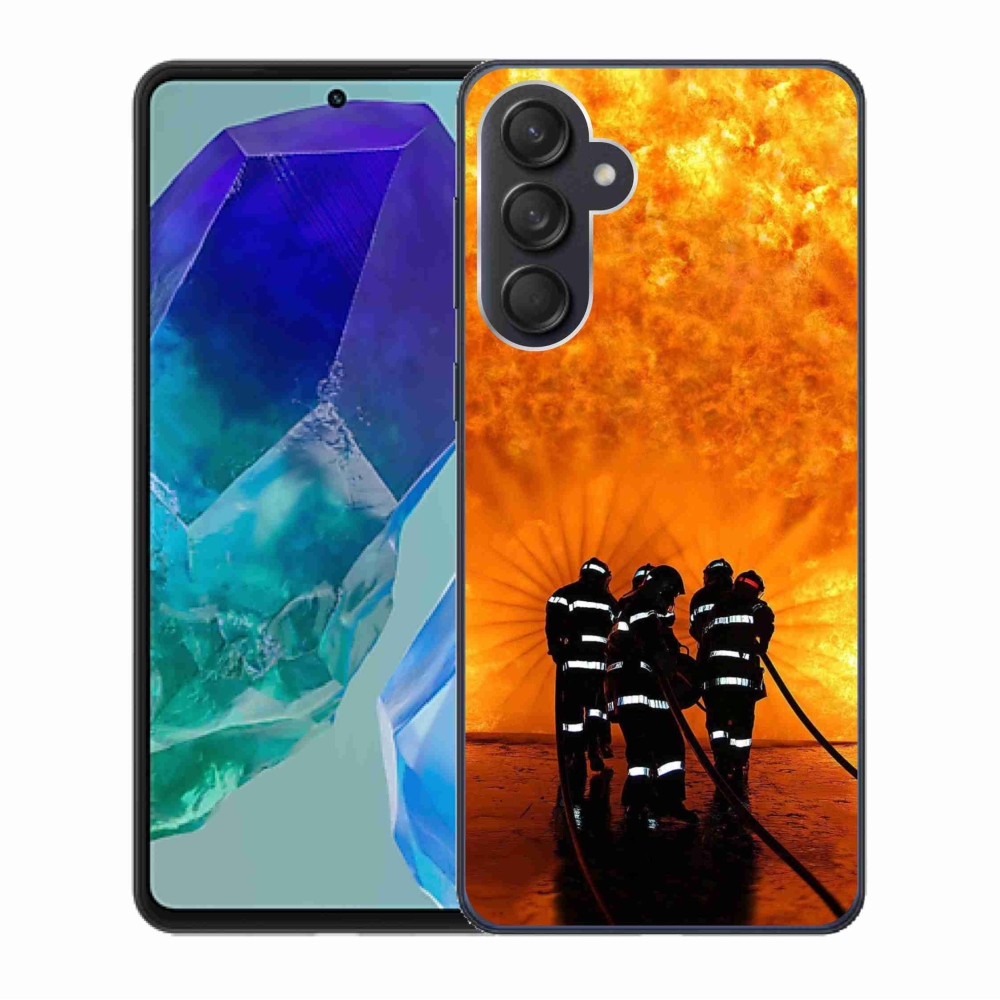 Gél védőhuzat mmCase Samsung Galaxy M55 5G - tűz