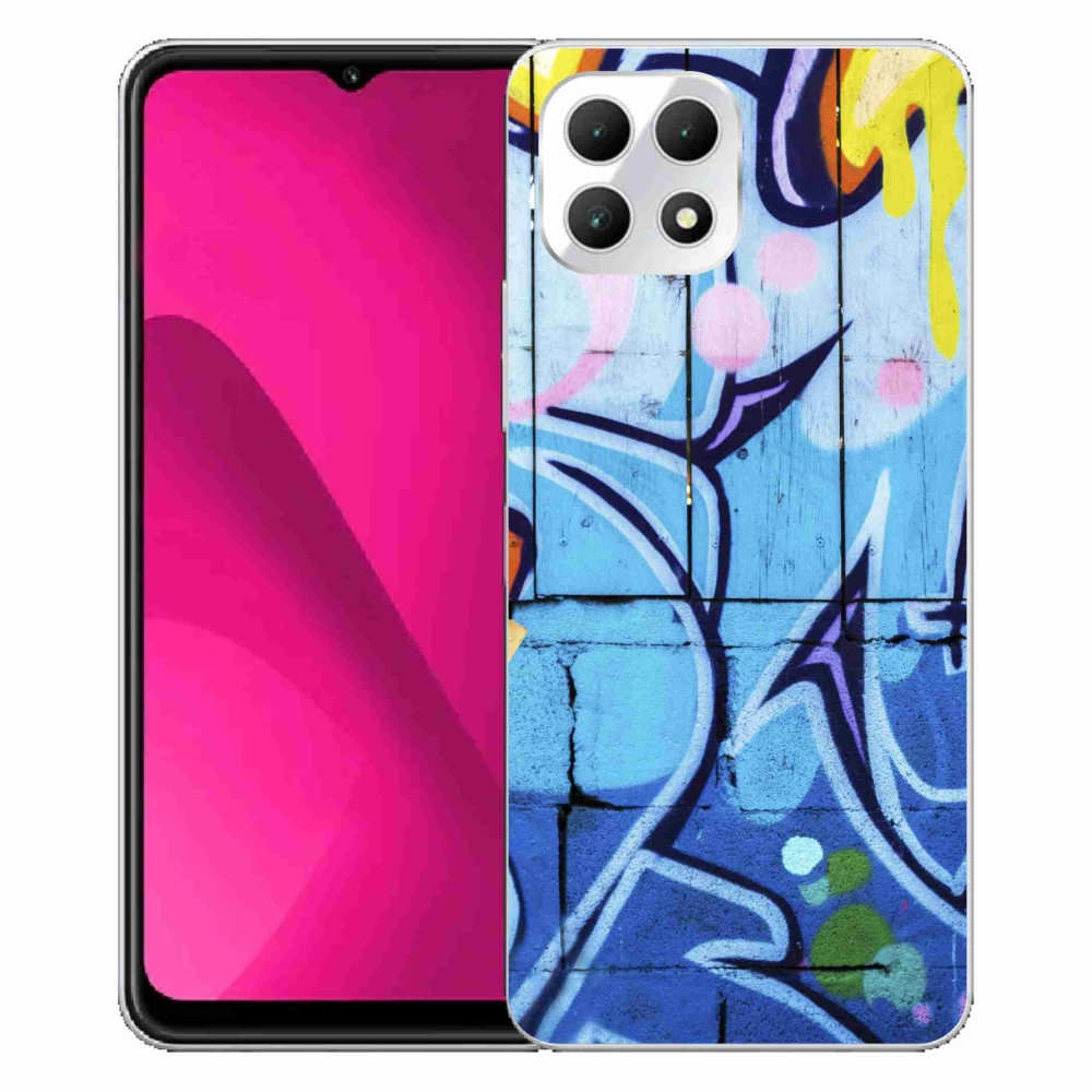 Zselés borítás mmCase a T-Mobile T Phone 2 készülékhez - graffiti