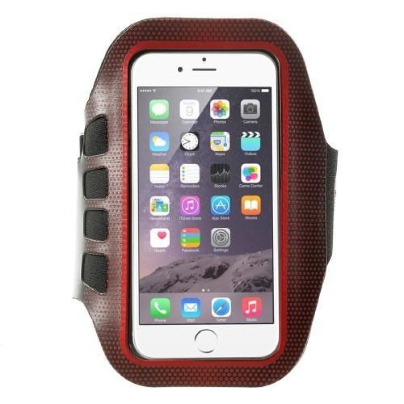 FX7 sport kézitáska 145*80 mm-es telefonokhoz - piros színben