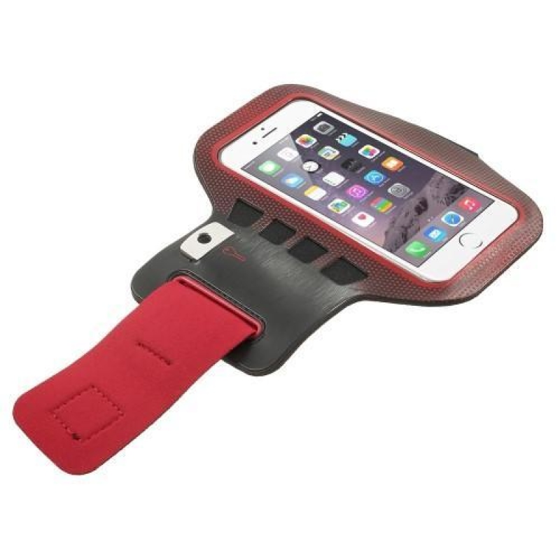 FX7 sport kézitáska 145*80 mm-es telefonokhoz - piros színben