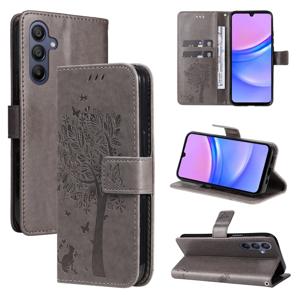 Fák könyve tok Samsung Galaxy A16 4G/5G/A26 5G - szürke