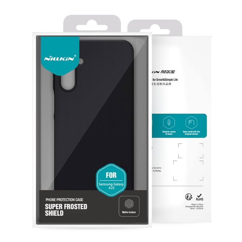 Nillkin Super Frosted hátlap Samsung Galaxy A25 5G fekete