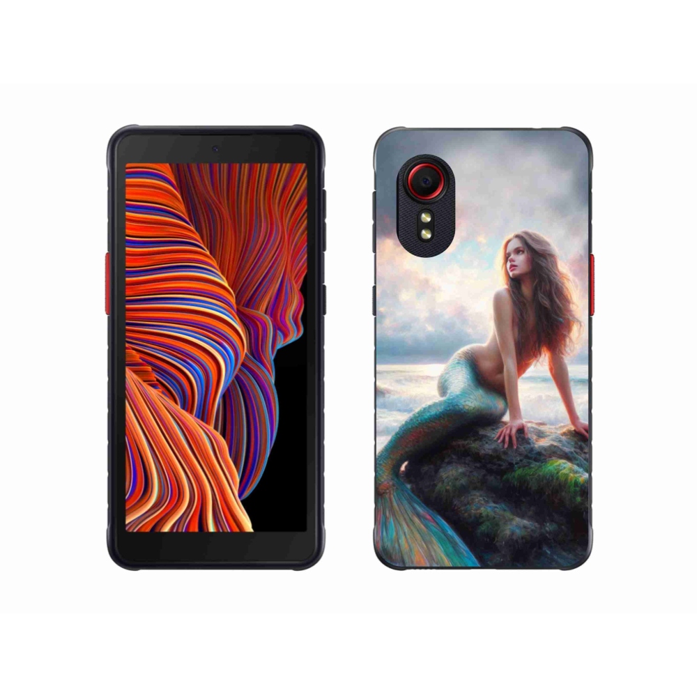 Gél borítás mmCase Samsung Galaxy Xcover 5 készülékhez - sellő