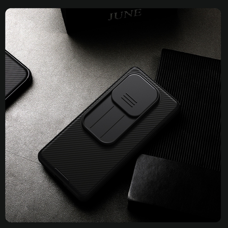 Nillkin CamShield PRO hátlap a OnePlus 13R-hez Fekete