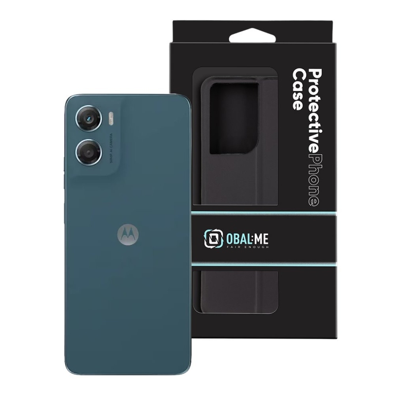 OBAL:ME SmoothTouch tok Motorola G06/G06 Power készülékhez, fekete