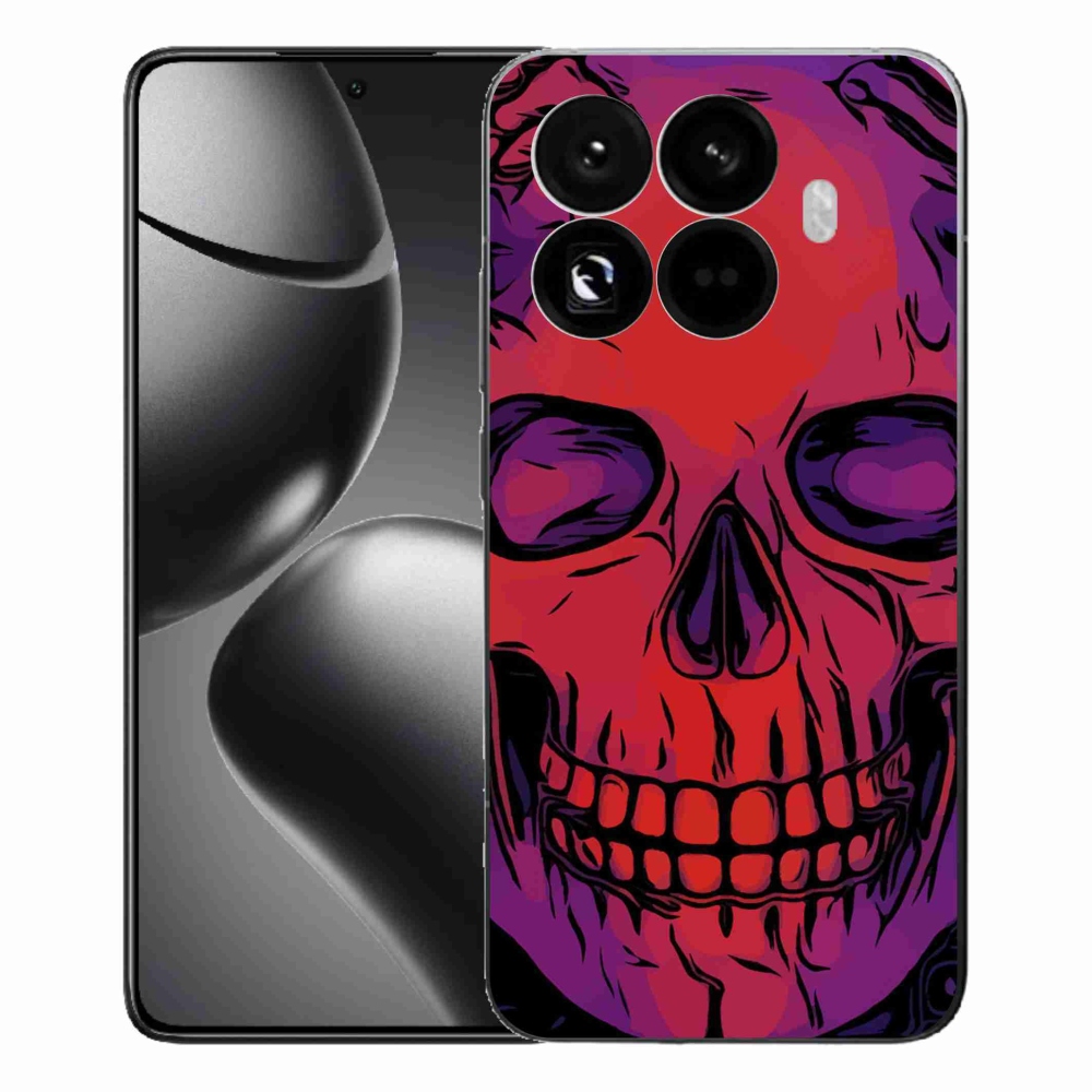 Zselés borítás mmCase a Xiaomi 15T Pro számára - koponya