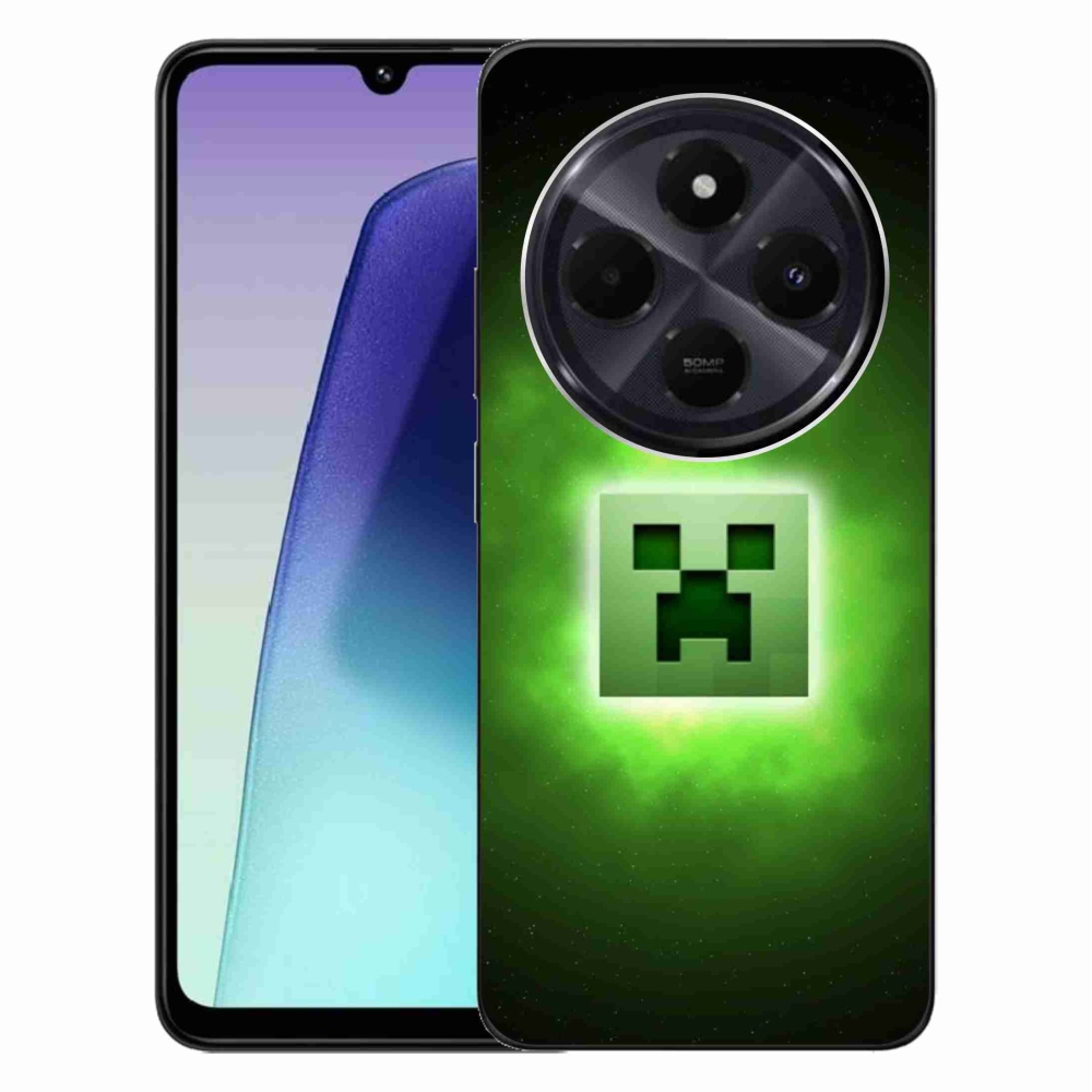 Gél borítás mmCase a Xiaomi Redmi 14C/Poco C75-hez - minecraft