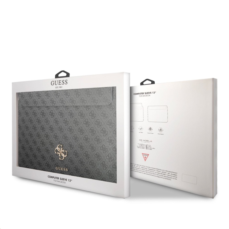 Guess PU 4G fém logós számítógépes tok 13