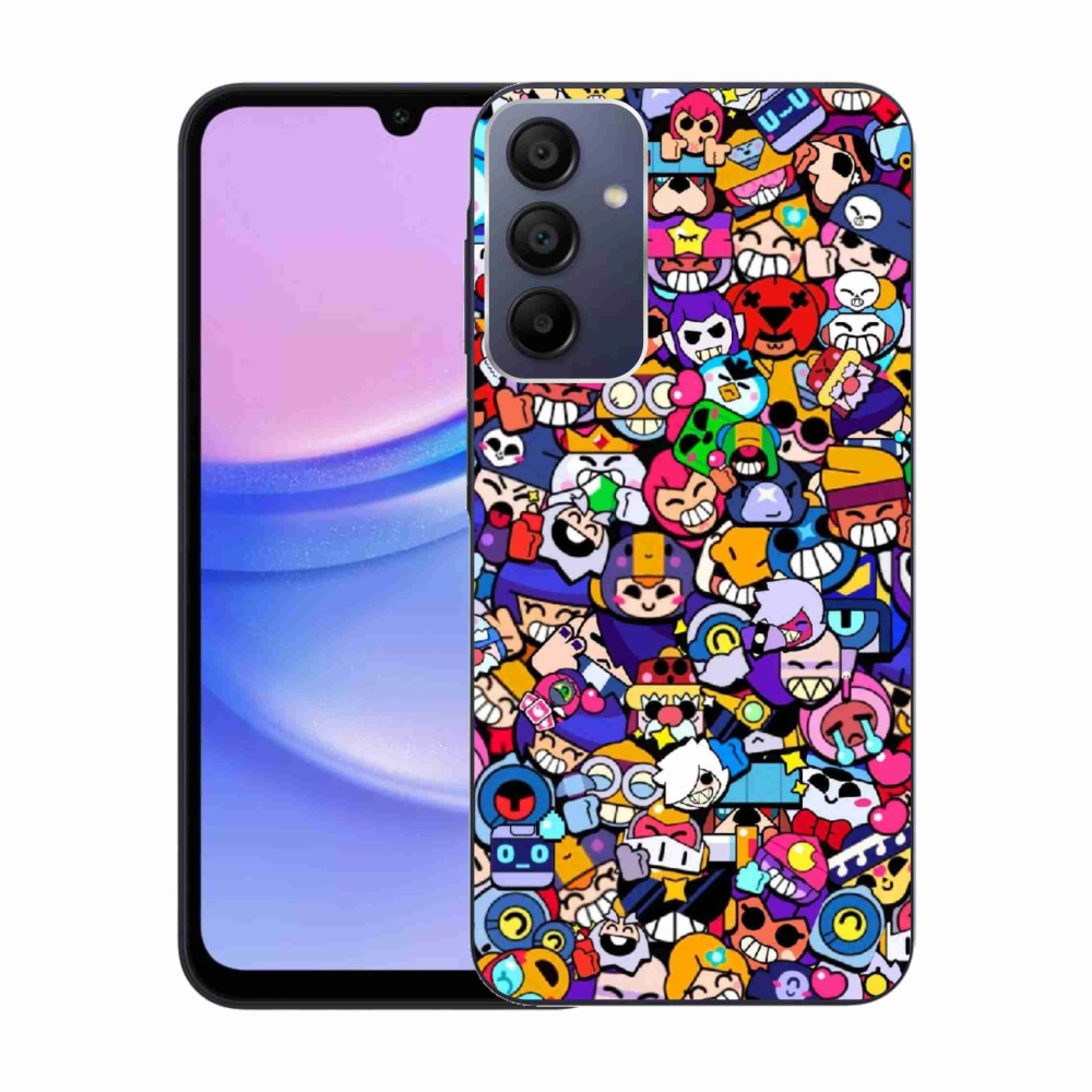 Gél védőhuzat mmCase Samsung Galaxy A15 4G/5G - brawl stars 2