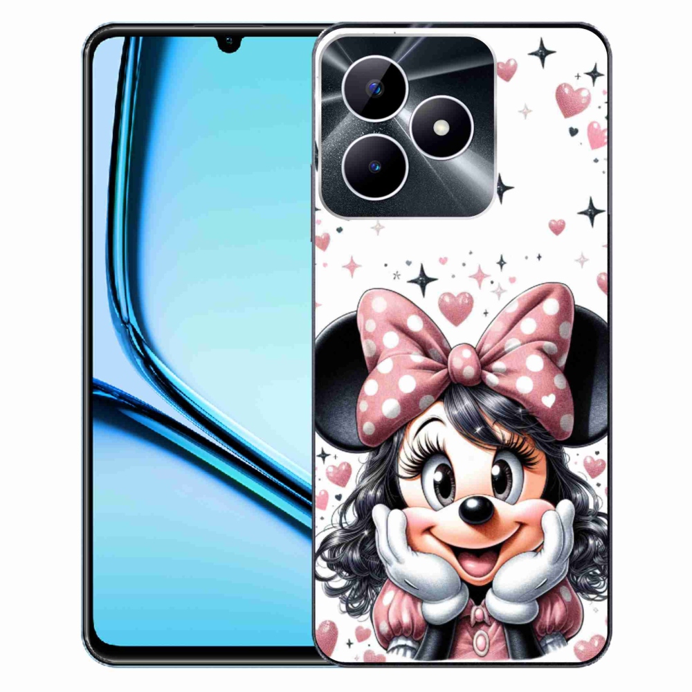 Zselés borító mmCase a Realme Note 50 készülékhez - minnie