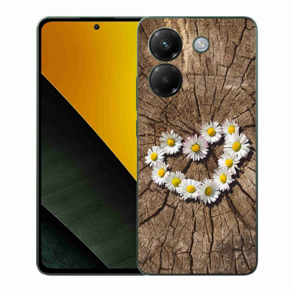 Gél borítás mmCase a Xiaomi Poco M7 Pro 5G-hez - Százszorszép szív