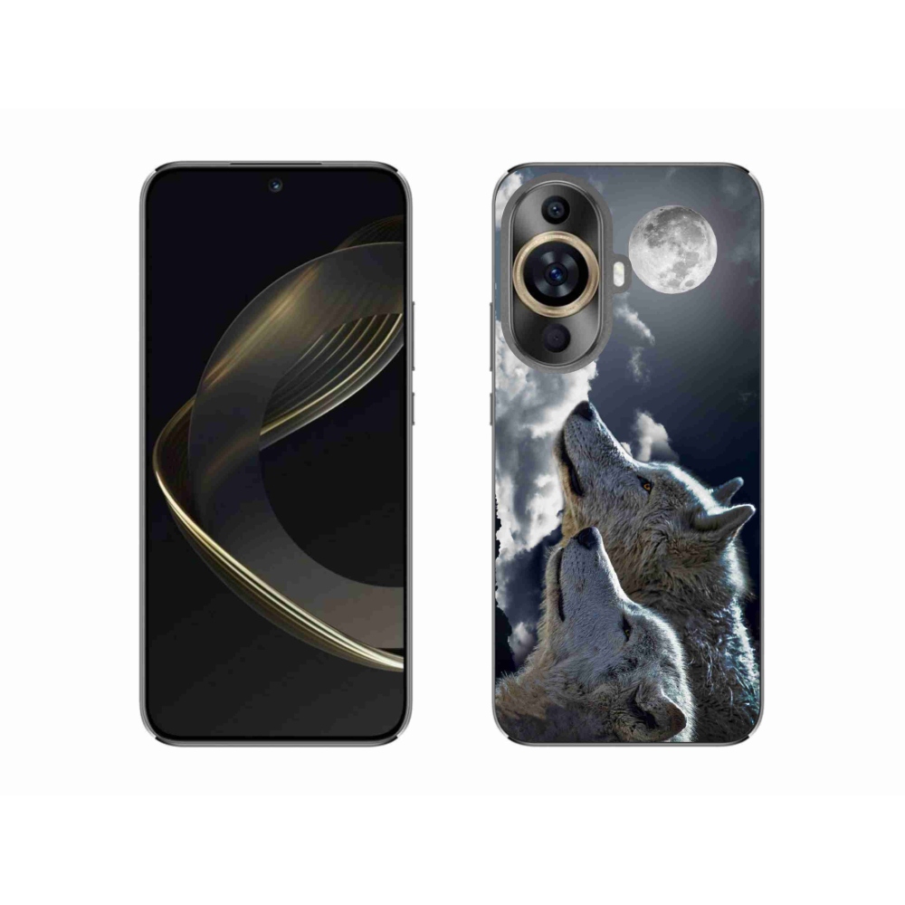 Gél borítás mmCase a Huawei Nova 11-hez - farkasok