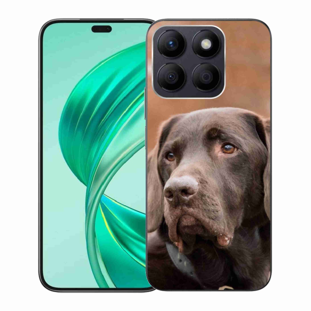 Gél tok mmCase a Honor X8b készülékhez - barna labrador