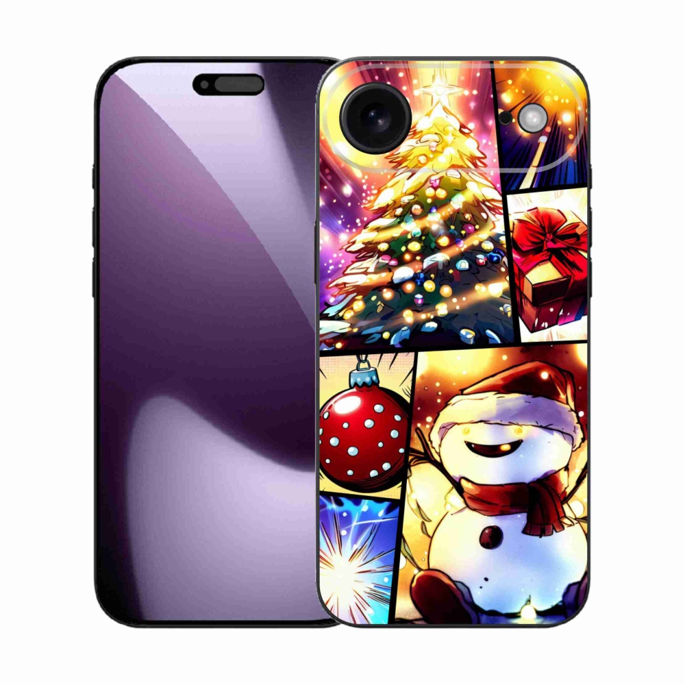 Gél borítás mmCase iPhone 17 Air készülékhez - karácsonyi motívumok 1