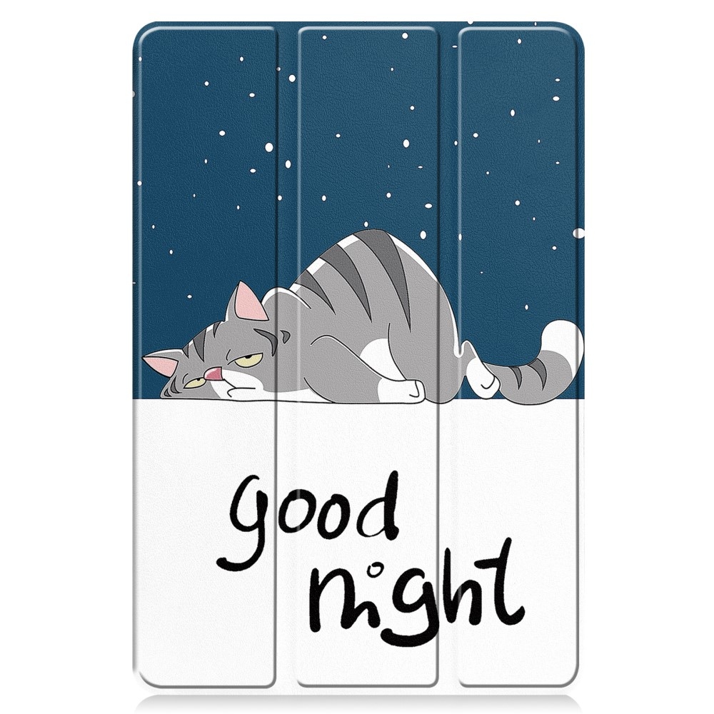 Nyomtatás intelligens záró tok Lenovo Tab M10 5G - macska