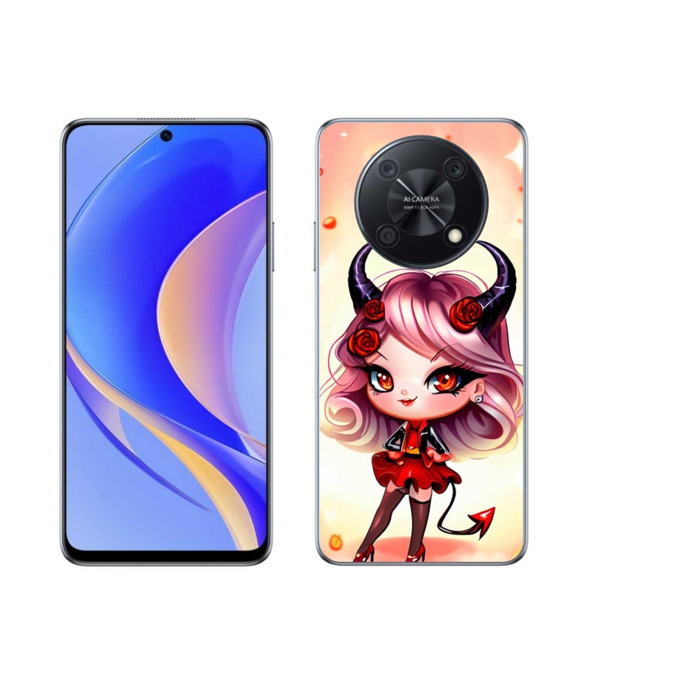 Gél borító mmCase a Huawei Nova Y90 készülékhez - rajzfilm ördög