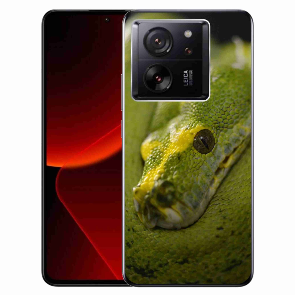 Zselés borítás mmCase a Xiaomi 13T/13T Pro számára - kígyó 2