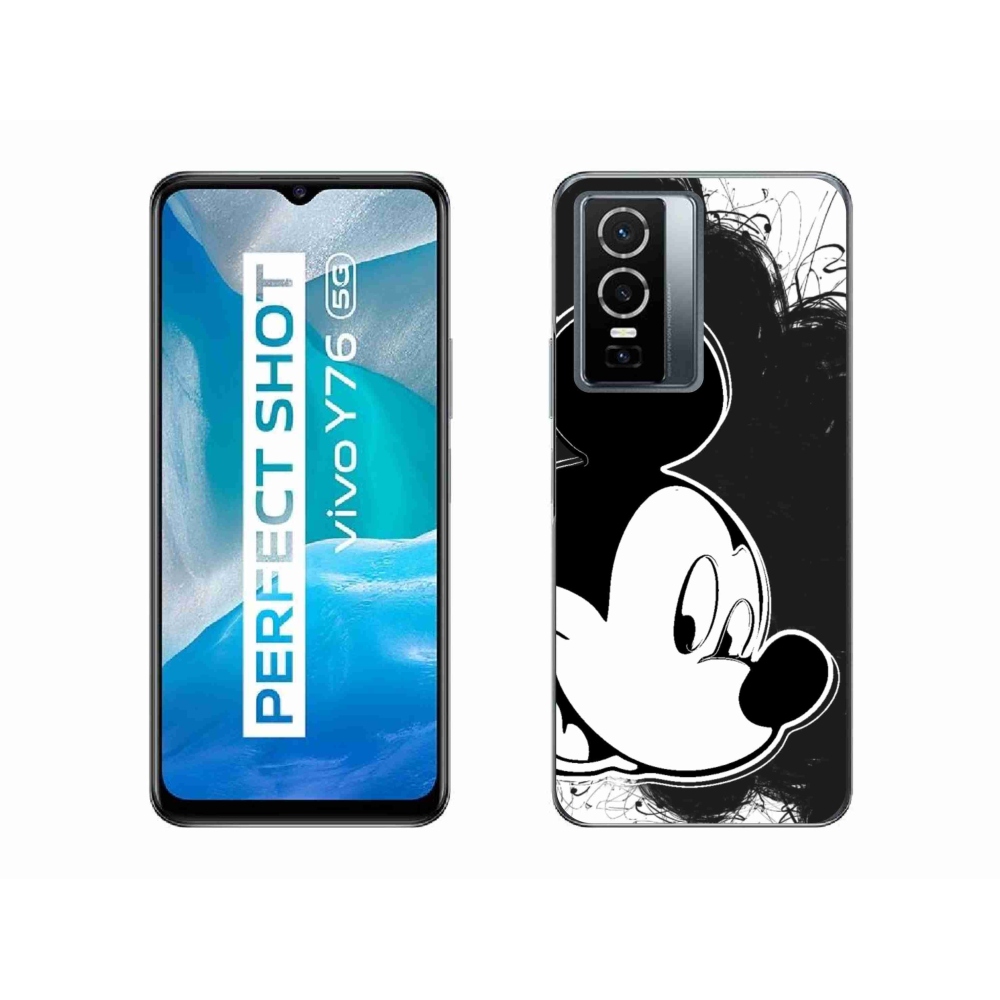 Zselés borító mmCase a Vivo Y76 5G készülékhez - mickey mouse 1