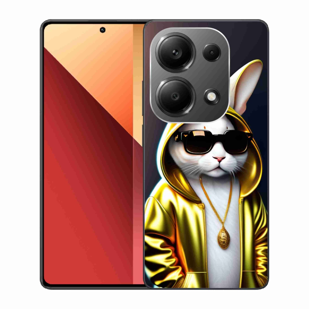 Gél borítás mmCase a Xiaomi Redmi Note 13 Pro 4G/Poco M6 Pro - cat boss számára